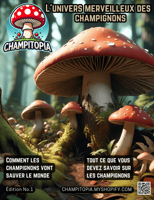 EBOOK documentaire - Édition 1 - ¨L'univers merveilleux des champignon¨ - Champitopia