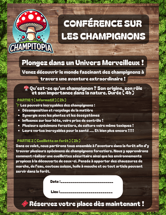 Conférence - Aventure (4h) - Champitopia